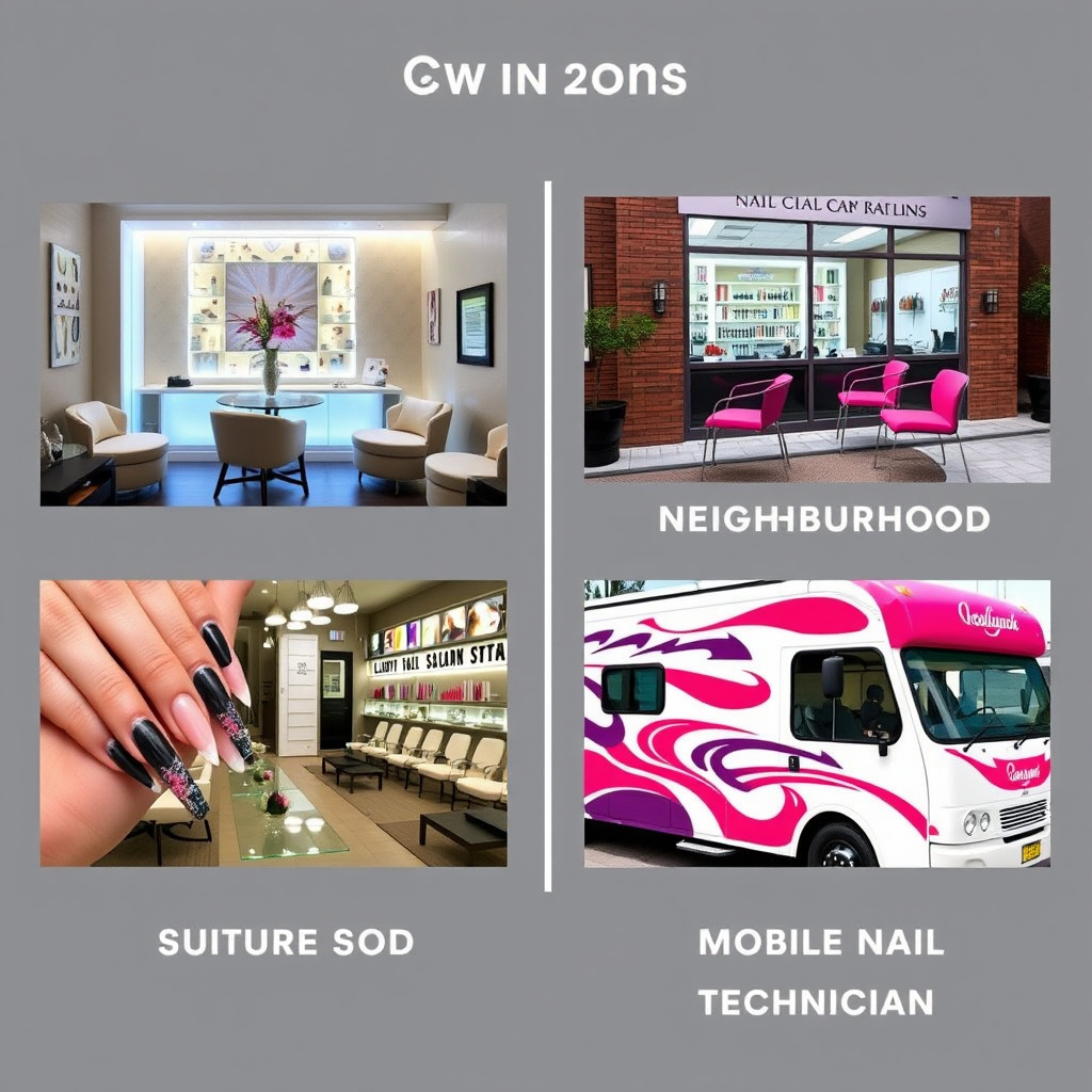 Full Service Nail Salon Types and What to Expect