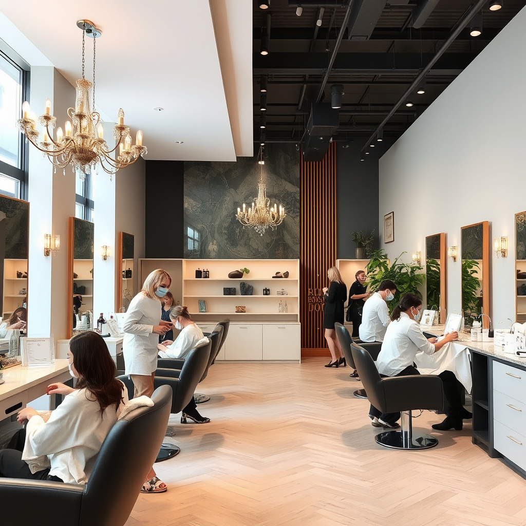 Defining a Chic Full Service Salon
