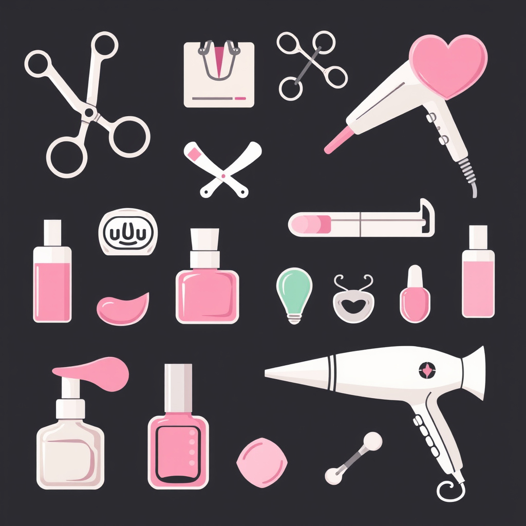 Common Salon Service Terms in Crosswords