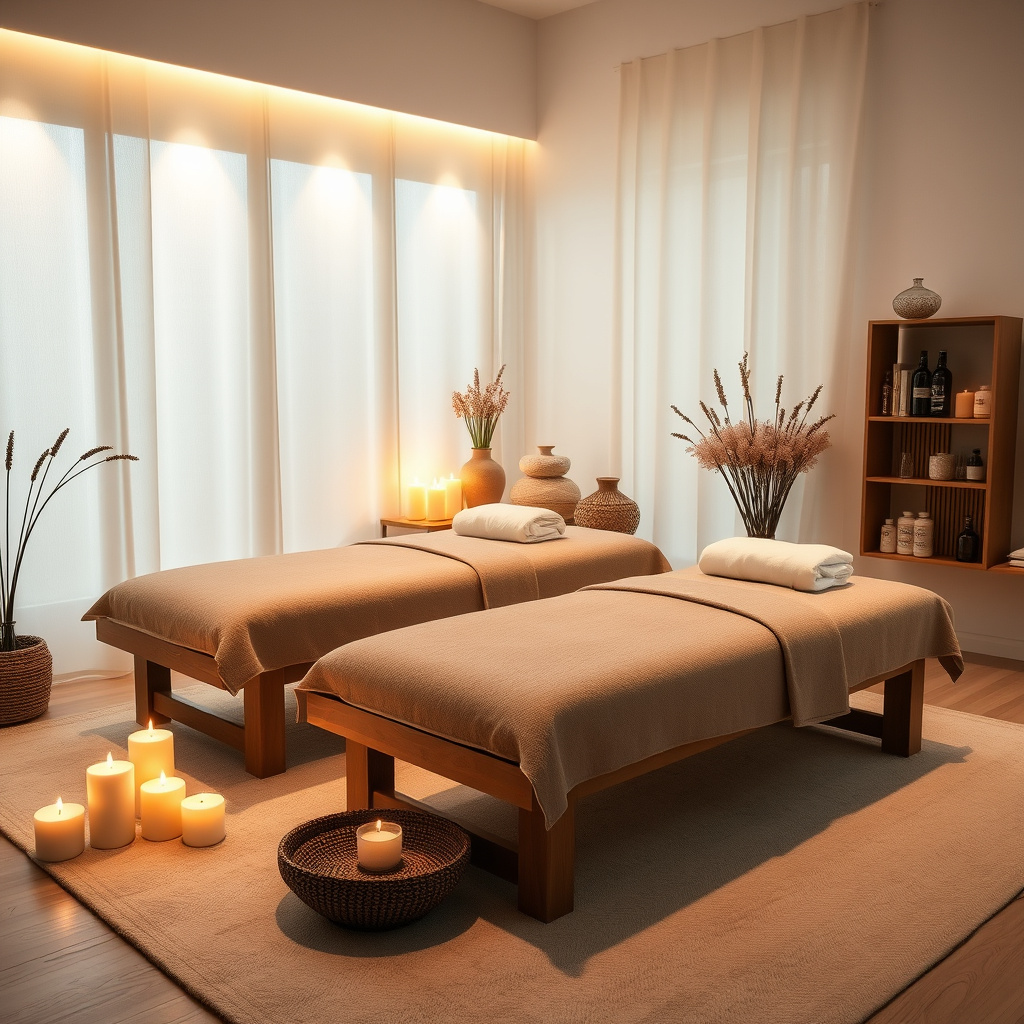 Massage and Body Treatments for Relaxation and Wellness