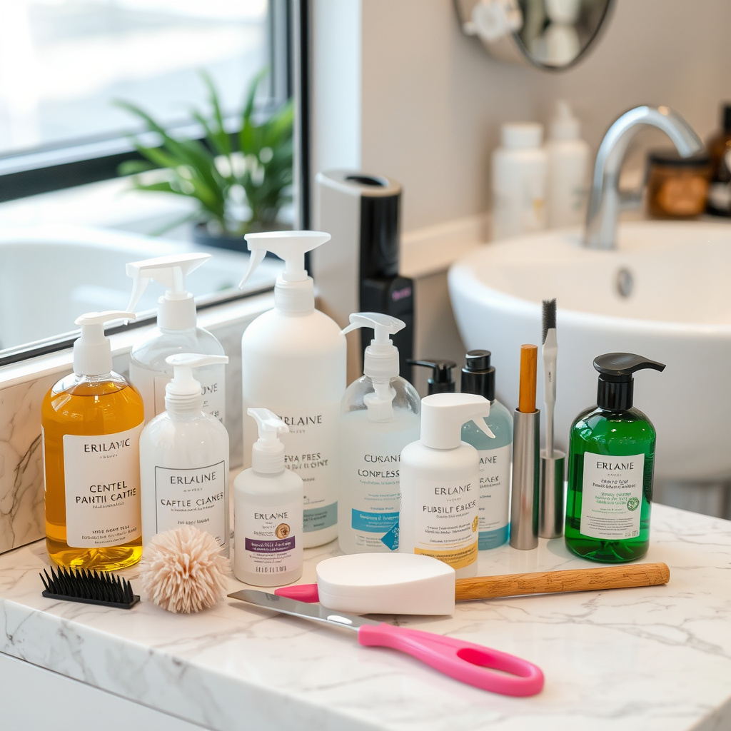 Tools and Products Used in Salon Sanitation Services