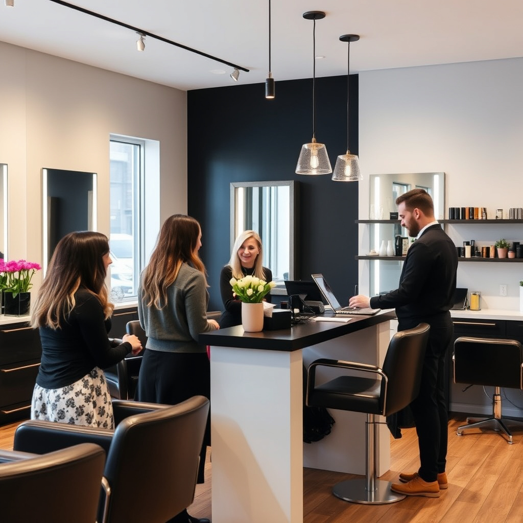 Booking and Client Experience at Douglas J Salon
