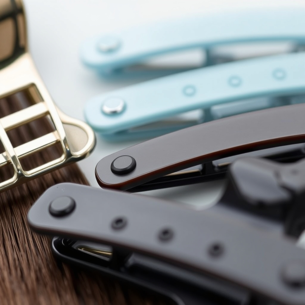 Material and Grip Strength of Salon Hair Clips
