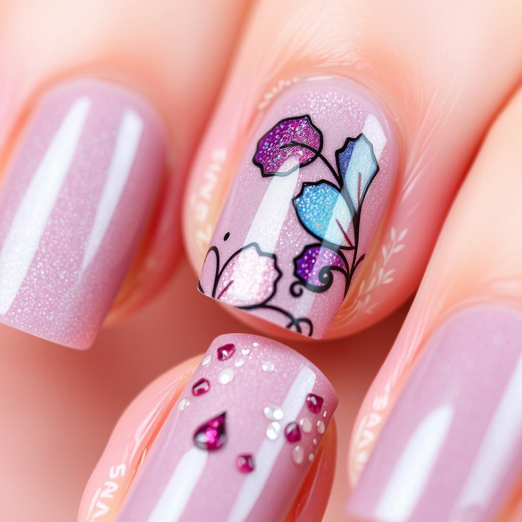 Nail Care and Enhancements at Full Service Beauty Salons