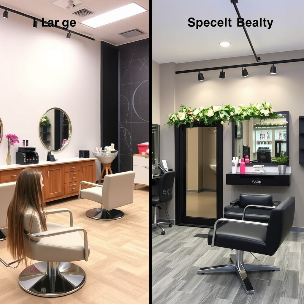 How Full Service Beauty Salons Differ from Specialty Salons