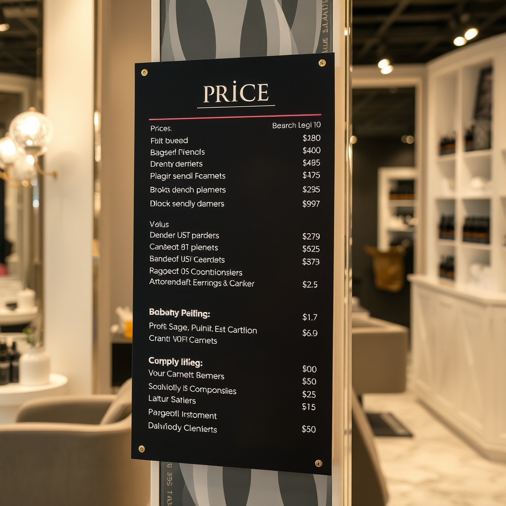 Analyzing Pricing and Value at 5th Ave Full Service Salons