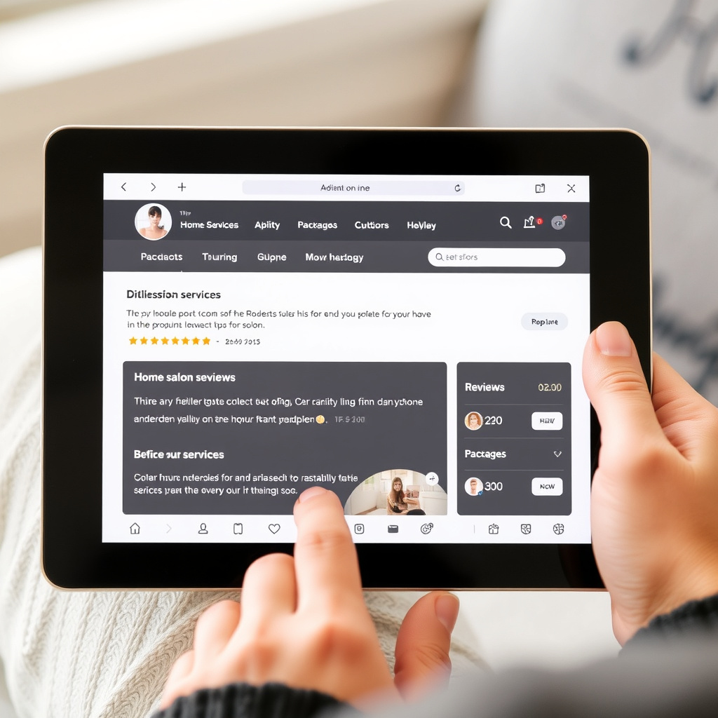 Choosing the Right Salon Services at Home