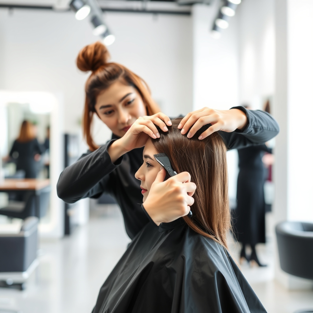Haircut and Styling Services at Masello Salon RI