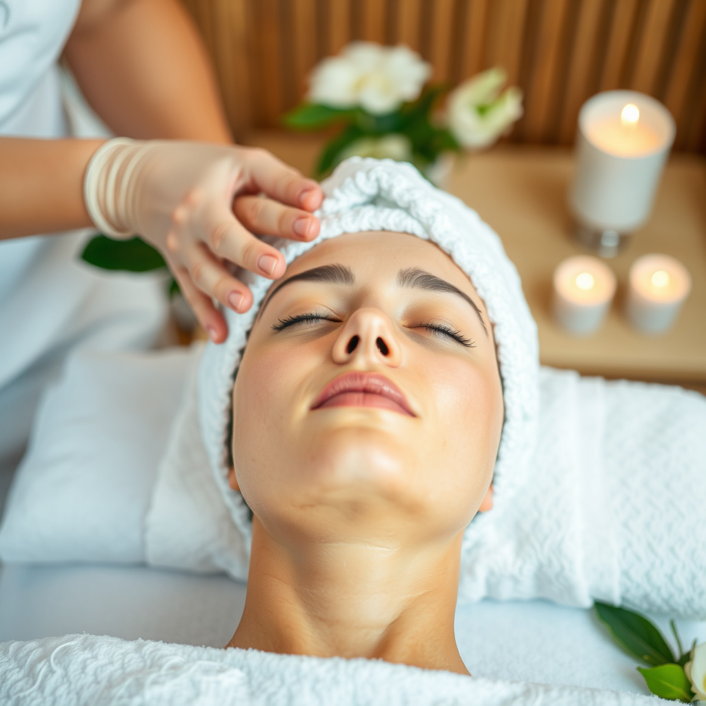Skin and Facial Care at a Full Service Salon