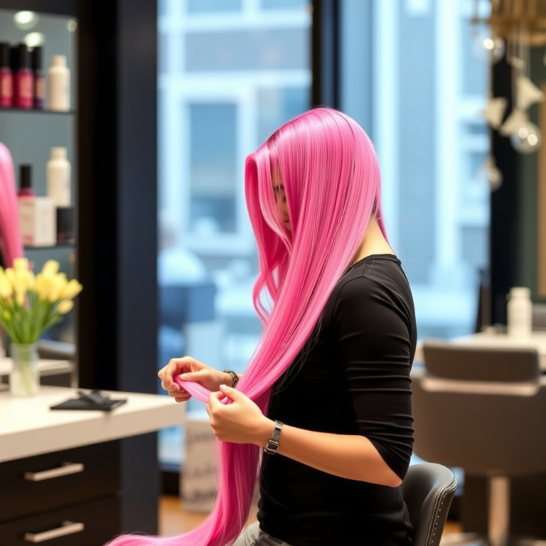 How to Choose Haute Pink Sew-In Services at a Salon for Stunning Hair Extensions